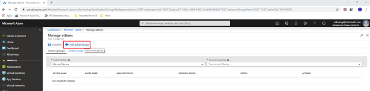 Creating Alerts In Microsoft Azure